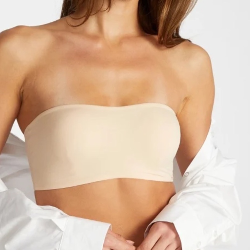 NWT Dorina Noa Light Padded Bandeau Beige XL Y66‎
